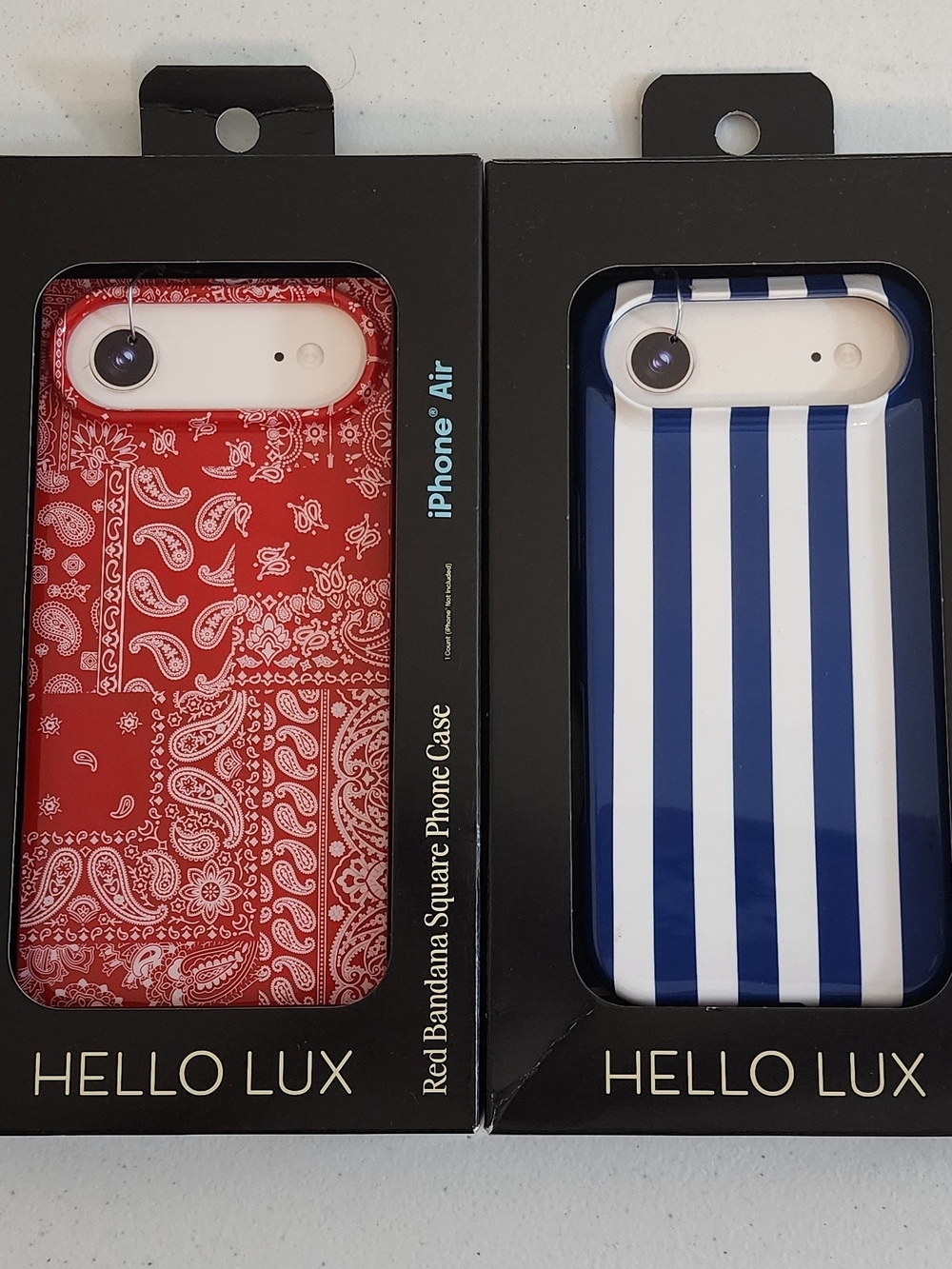 Red Bandana & Blue Stripe Phone Case for iPhone Air
